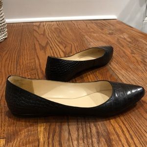 NINE WEST Black leather flats - 8
